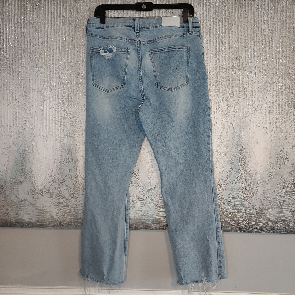 PISTOLA Revolve Lennon High Rise Crop Distressed Jeans - Picture 3 of 10